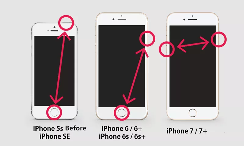 restart iphone 7