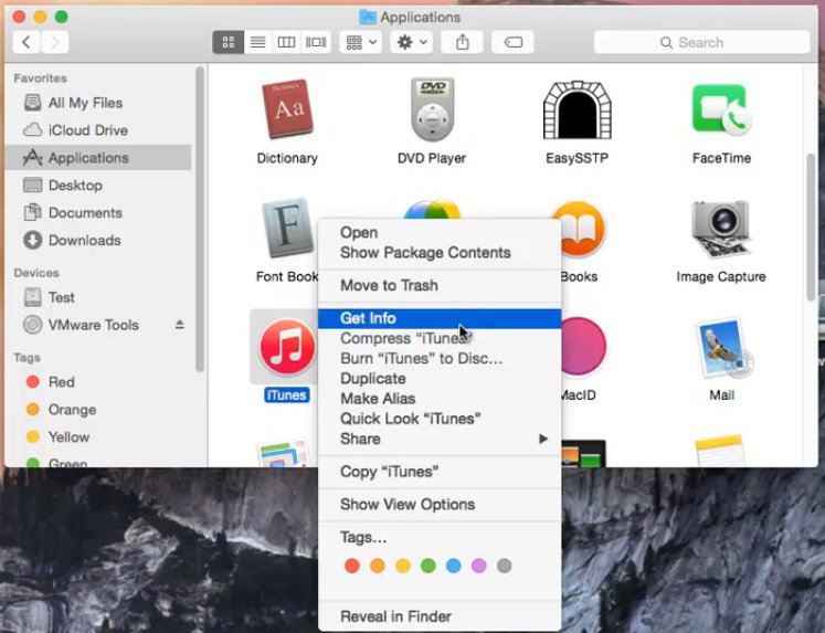 remove iTunes from mac