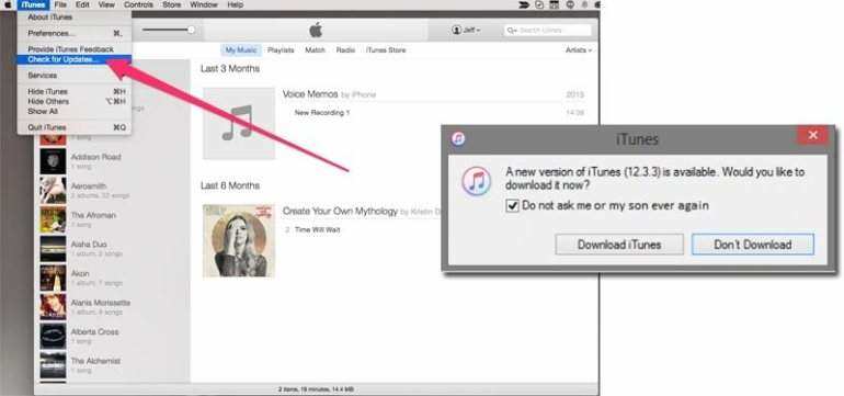 device isn t eligible for the requested build - update iTunes mac