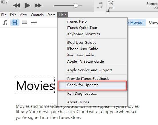 update itunes software on pc