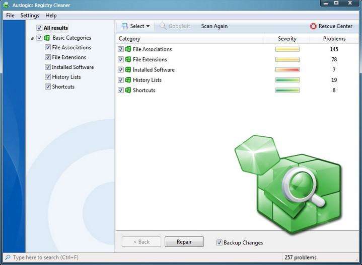 very best registry repair tool freeware