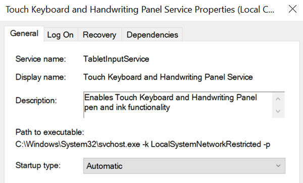 automatic on screen keyboard