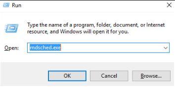run windows memory diagnostic to fix kernal data inpage error