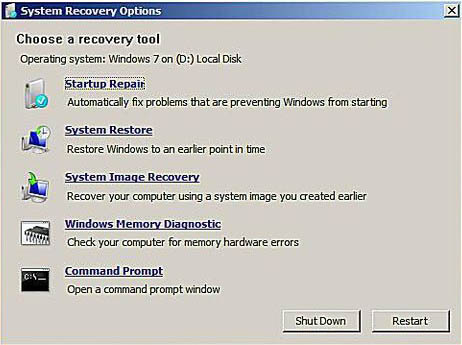 startup repair