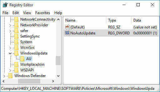 how to disable windows 10 automatic upgrade