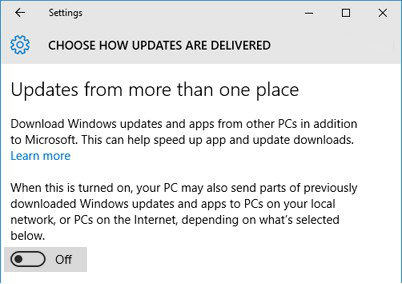 disable windows 10 automatic upgrade