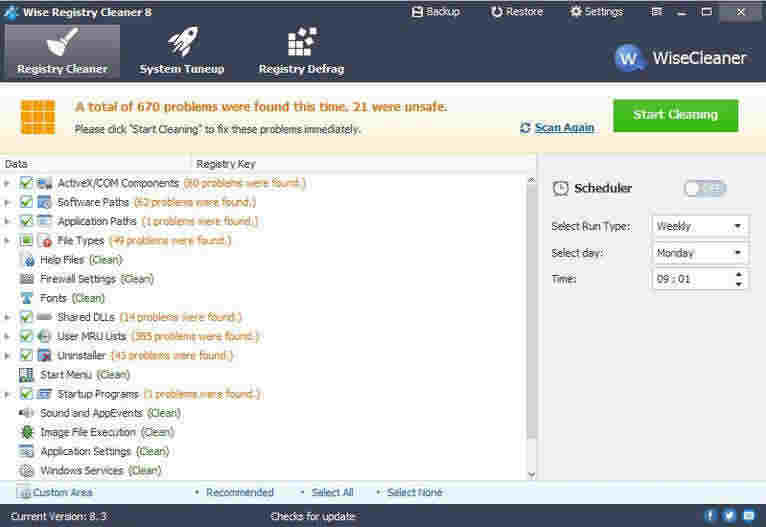 Top 5 Free Registry Cleaner For Windows 7 8 8 1 10 Tenorshare
