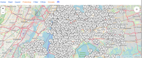 New York City Pokemap