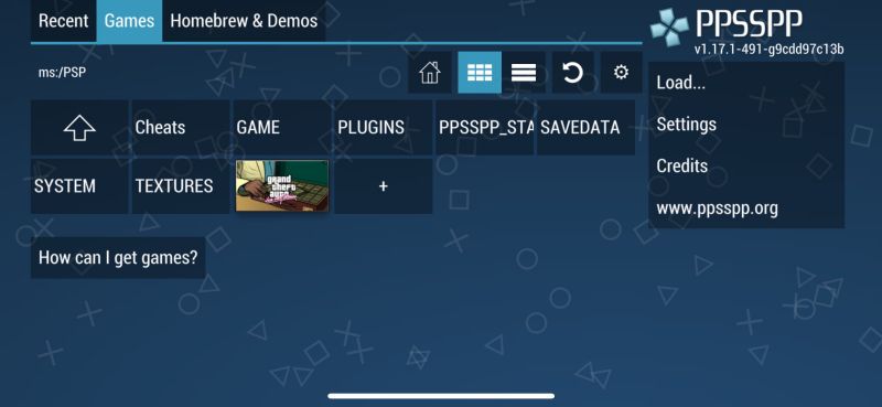 PPSSPP emulators