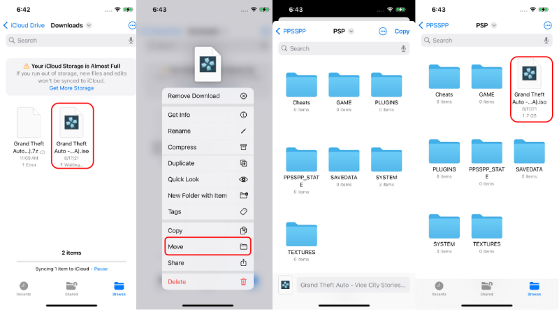 Transfer ISO Files to Your iPhone