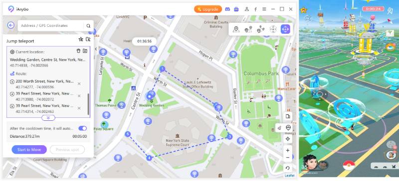 Auto Scan PokéStop & Gym