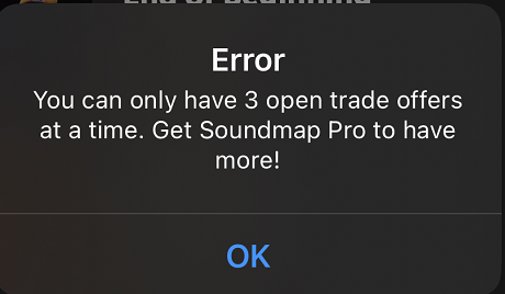 Soundmap 3 Open Trade Offers