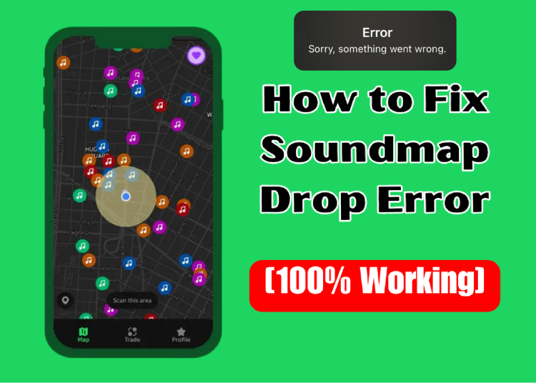 Soundmap drop error