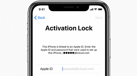 iphone is linked to a apple id