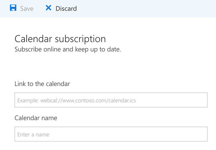 Can you open icloud calendar in outlook terreader