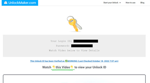 how to use unlockmaker