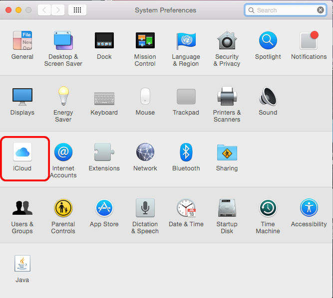 Где папка icloud drive mac os