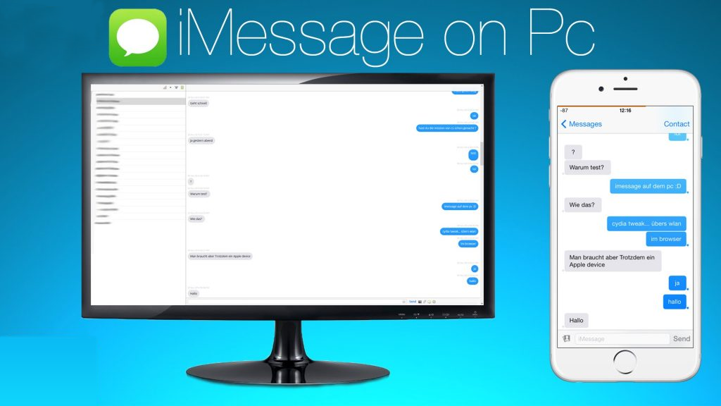 Image result for imessage on pc