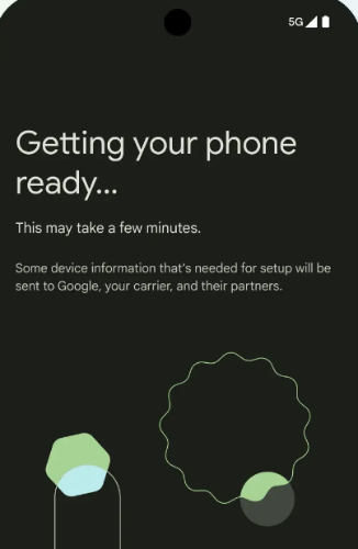 move message to phone with cable