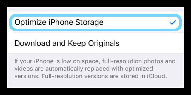 iCloud storage not updating after deleting messages