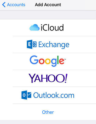 sync outlook calendar on ios