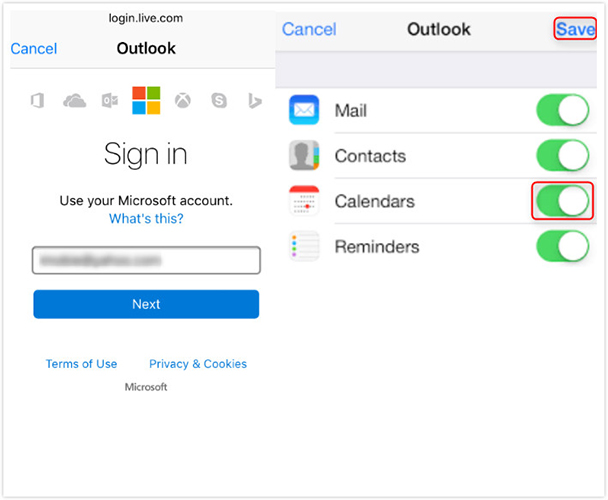 Как добавить календарь icloud в outlook