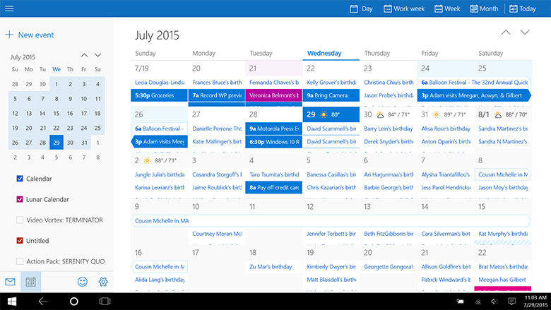 can open icloud calendar in outlook windows 10