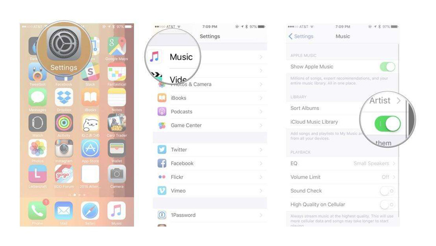 как восстановить Apple Music на iphone