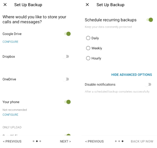 sms backup 2