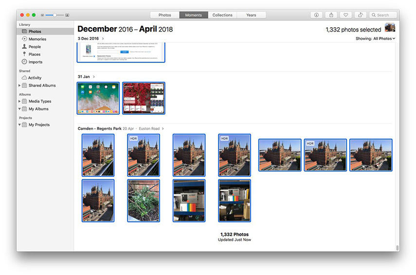 download photos from icloud to mac