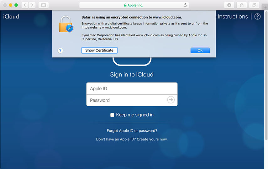 how do you use icloud for mac laptop