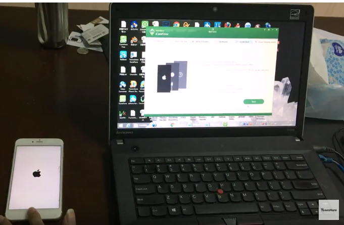 fix iphone 6s stuck on white apple logo