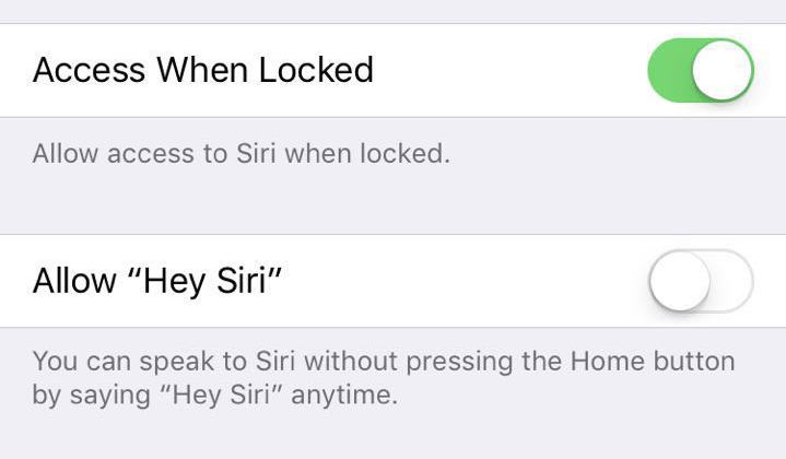 enable hey siri