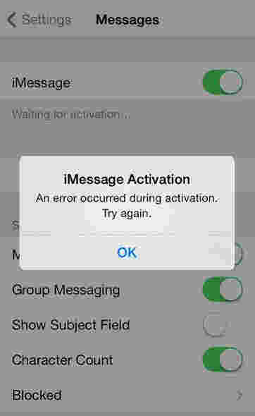 mac imessage not sending imessage sms is fine