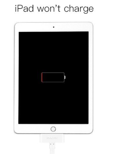 ipad wont charge