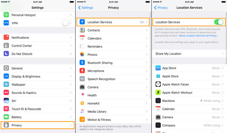 iOS 11 GPS problem