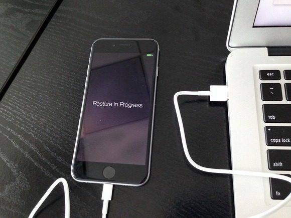 restore in progress
