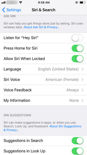 all apps disappeared from iphone home screen - use siri and search