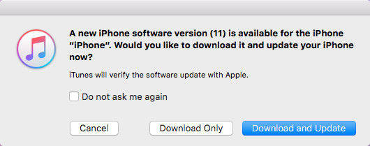 itunes pop-up window