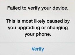 verify failed
