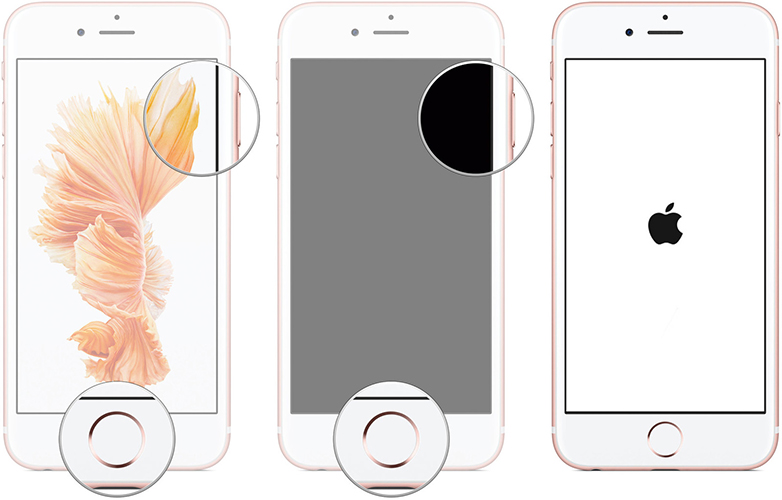 force reboot iphone 6 7