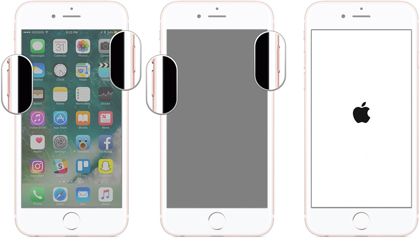 force reboot iphone 7