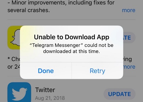 unable to download ios 12 iphone 6