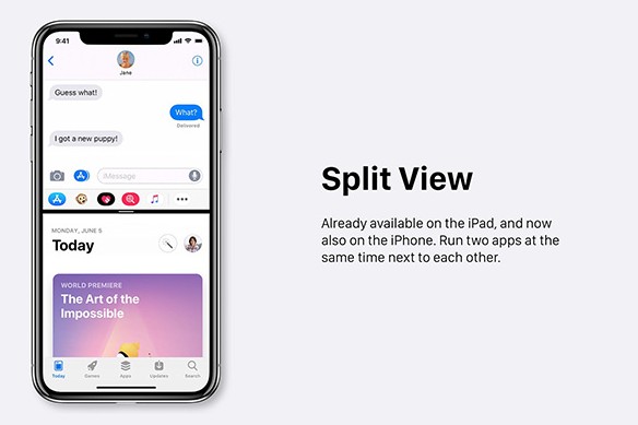 ios 12 split screen iphone