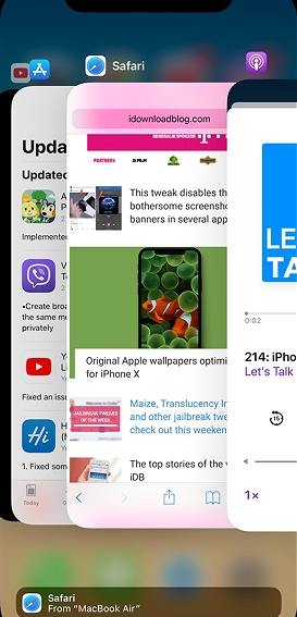 force quit apps