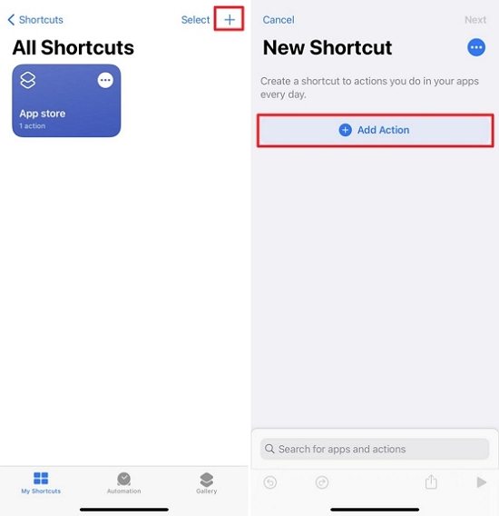 how to change app icons on ios 14 - shortcut