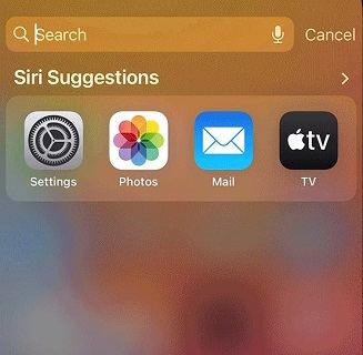 ios 14 disable app library - search bar