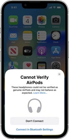 Get the Alert Cannot Verify AirPods iOS 16 17 What to Do