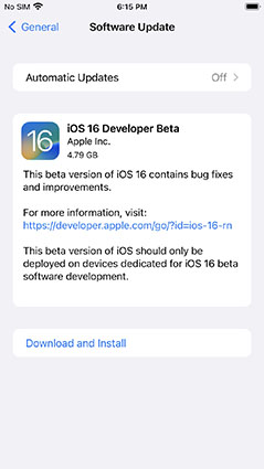 ios 16 file download