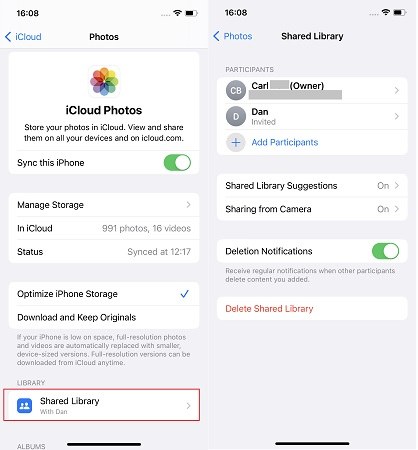 How to Set Up and Show iOS 16 iCloud Shared Photo Library